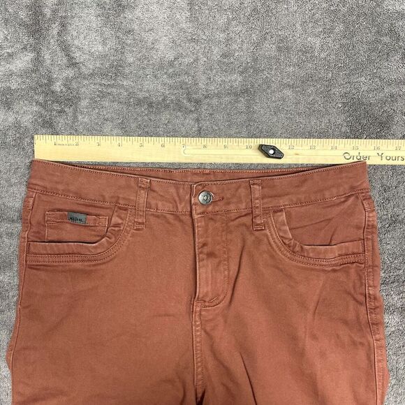 Kuhl Kontour Women's Size 12 Regular Hiking Skinny Pants Stretch Red Rust 6373 - Picture 7 of 8